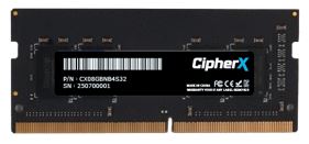 CipherX CX32GBNB4S32 | 32GB DDR4 SODIMM | 3200MHz | Notebook Memory | Lifetime Warranty - New