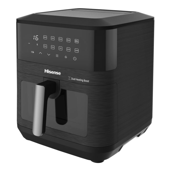 Hisense H10AFBK1S4 | 10L Capacity | Air Fryer | Healthy Cooking | Black - New - Image 1