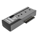 CipherX Portable Dual Bay HDD/SSD Adapter | 2.5"/3.5" SATA + M.2 NVMe/SATA | USB 3.2 Gen2 Type-C | Up to 20TB - New