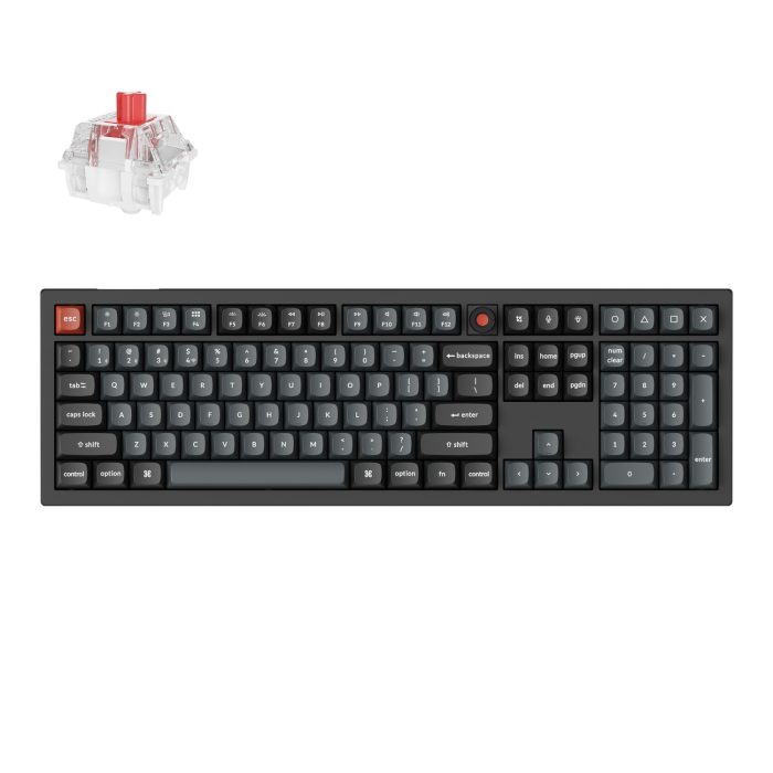 Keychron V6 Ultra | 100% Full-Size | 8000Hz Polling Rate | Triple-Mode Wireless | Hot-Swappable RGB - New - Image 1