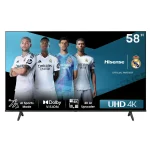 Hisense LEDN58A6N | 58-inch UHD 4K | Smart TV | VIDAA Smart OS | HDR – New