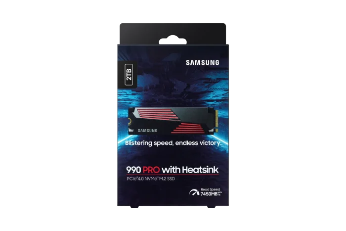 Samsung 990 PRO NVMe SSD | 2TB | M.2 Form Factor | 7450 MB/s Read | With Heatsink - New - Image 9