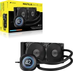 Corsair Nautilus 240 RS LCD | 240mm AIO Liquid Cooler | 2.1" IPS LCD Screen | Dual RS120 Fans - New