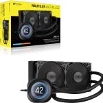 Corsair Nautilus 240 RS LCD | 240mm AIO Liquid Cooler | 2.1" IPS LCD Screen | Dual RS120 Fans - New