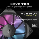 Corsair iCUE LINK RX120 RGB | 120mm Fan | Triple Pack | PWM Control | RGB Lighting - New - Image 12