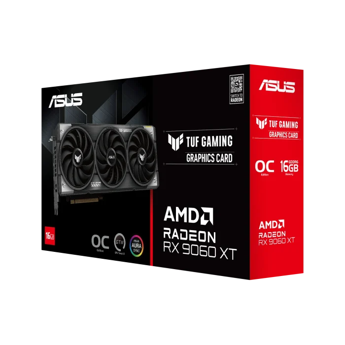 ASUS TUF Gaming RX 9060 XT | AMD Radeon RX 9060 XT | 16GB GDDR6 | PCIe 5.0 | 128-bit Memory Bus - New - Image 4