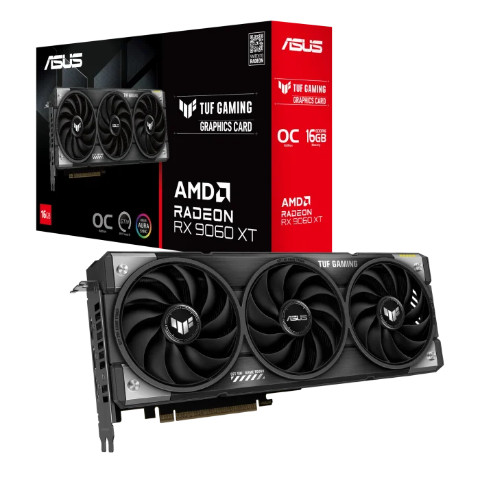 ASUS TUF Gaming RX 9060 XT | AMD Radeon RX 9060 XT | 16GB GDDR6 | PCIe 5.0 | 128-bit Memory Bus - New - Image 5