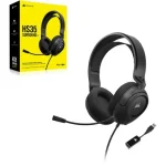 Corsair HS35 Surround v2 | Carbon Gaming Headset | Dolby 7.1 Surround Sound | Universal 3.5mm & USB - New - Image 2