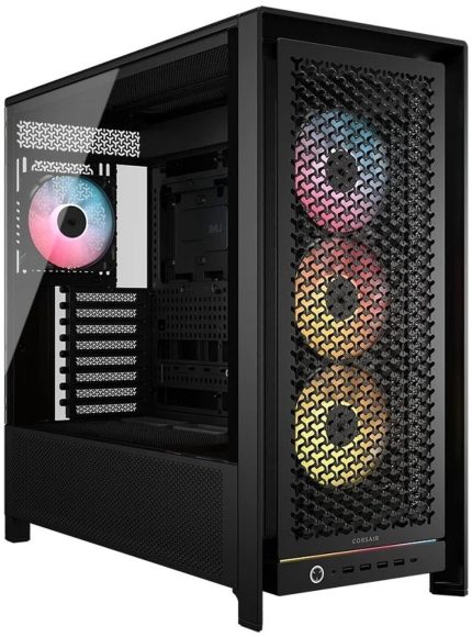 Corsair 5000D RS | ARGB Mid-Tower PC Case | 4x RS140 ARGB Fans | Dual 2.5" + 3.5" Drive Bays - New