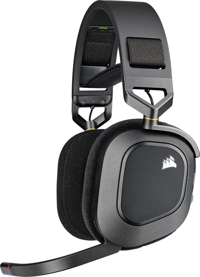 Corsair HS80 RGB Wireless | Spatial Audio | 50mm Drivers | Omni-directional Mic | PC & PlayStation - New - Image 1