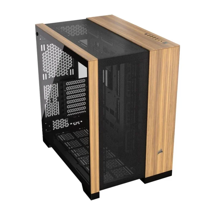 Corsair 6500 Series ELITE Panel Kit | Teak Wood Finish | Side Panel Upgrade | Case Accessory - New - Image 1