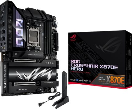 ASUS ROG Crosshair X870E Extreme | ATX AM5 Motherboard | DDR5 256GB Max | Wi-Fi 7 | Dual PCIe 5.0 x16 – New