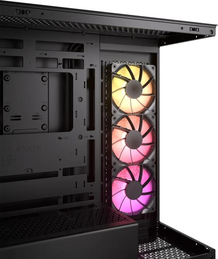 Corsair 3500X ARGB | Mid-Tower ATX | 3x 120mm ARGB Fans | 360mm Radiator Support | 4x Drive Bays - New - Image 11