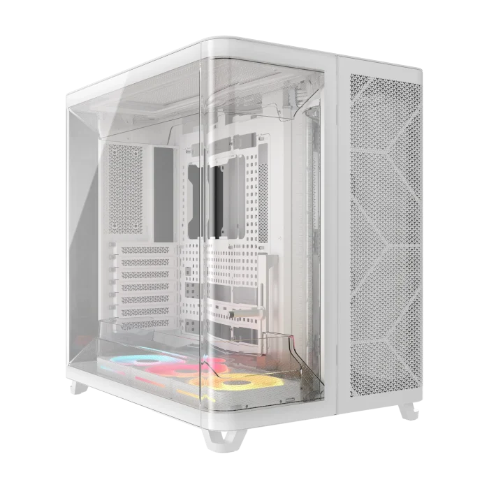 Corsair AIR 5400 LX-R RGB | iCUE LINK Triple Chamber | Mid-Tower PC Case | 3x Fans Included - New - Image 1
