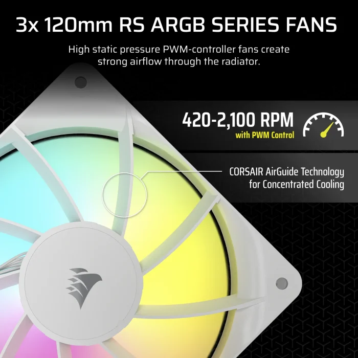 Corsair NAUTILUS 360 ARGB | 360mm Radiator | Liquid CPU Cooler | Intel LGA 1851/1700 & AMD AM5/AM4 - New - Image 18