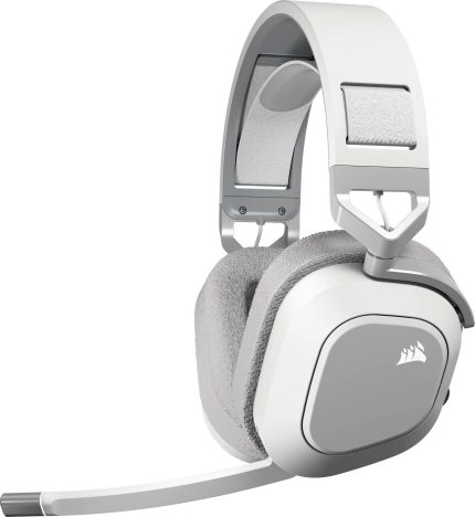 Corsair HS80 MAX Wireless | Spatial Audio | 50mm Drivers | Omni-directional Mic | Multi-Platform - New