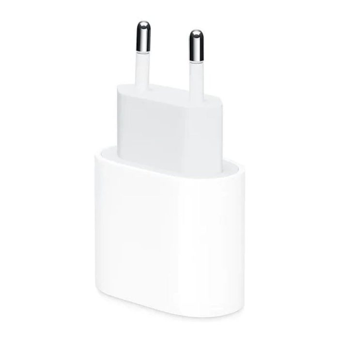 Apple 20W USB-C Power Adapter | 20W Fast Charging | Compact Design | USB-C | iPhone & iPad Compatible - New - Image 1