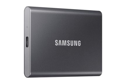 Samsung T7 Portable SSD | 4TB Storage | Up to 1050 MB/s | USB 3.2 Gen 2 | AES 256-bit Encryption - New
