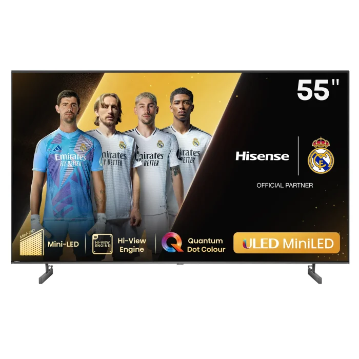 Hisense 55U6N-PRO | 55-inch Mini ULED Smart TV | Quantum Dot Colour | Dolby Vision IQ | Dolby Atmos - New - Image 1