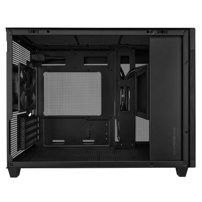 ASUS Prime AP201 | Mini Tower ATX Case | Tempered Glass | 120mm Rear Fan | Micro-ATX / Mini-ITX - New - Image 2