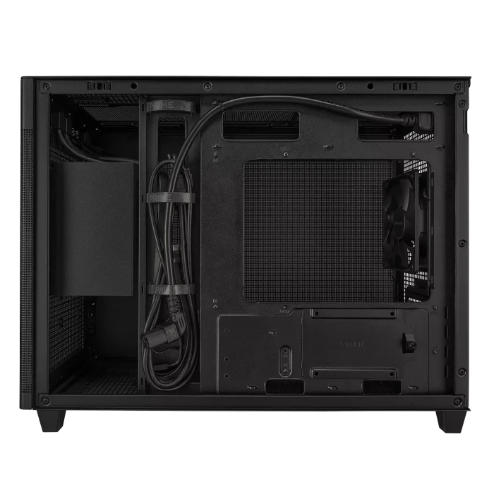 ASUS Prime AP201 | Mini Tower ATX Case | Tempered Glass | 120mm Rear Fan | Micro-ATX / Mini-ITX - New - Image 3