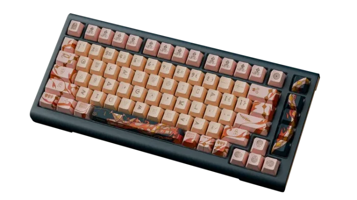 Ducky Year of the Snake 75% | Cherry MX Red Switches | 75% Form Factor | Limited Edition - New - Image 3