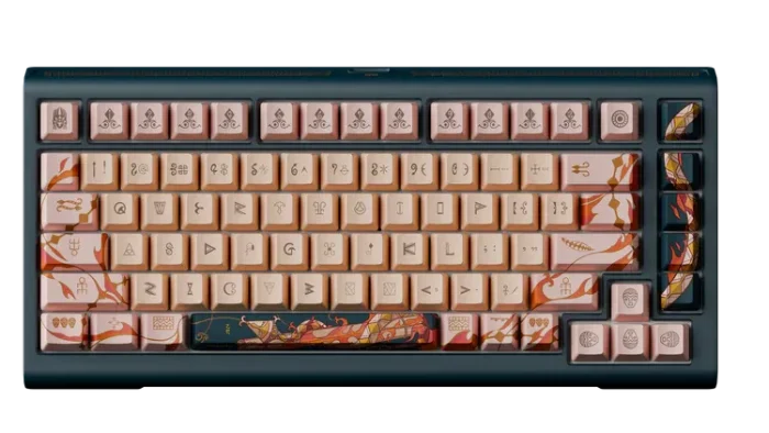Ducky Year of the Snake 75% | Cherry MX Red Switches | 75% Form Factor | Limited Edition - New - Image 4