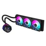 GIGABYTE AORUS WATERFORCE X II 360 | 360mm AIO Liquid Cooler | 3x120mm ARGB Fans | Full-Color LCD | Intel & AMD Compatible - New