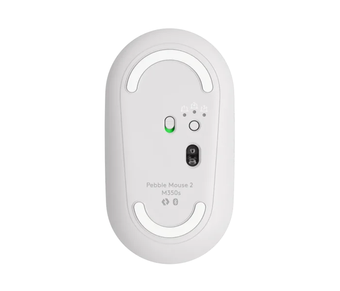 Logitech Pebble Mouse 2 M350s | Wireless & Bluetooth | 4000 DPI | Ambidextrous | Silent Click - New - Image 3