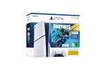 Sony PlayStation 5 Slim | PS5 Disc Edition | 1TB SSD | 1x DualSense Wireless Controller | White | Fortnite – New - Image 2