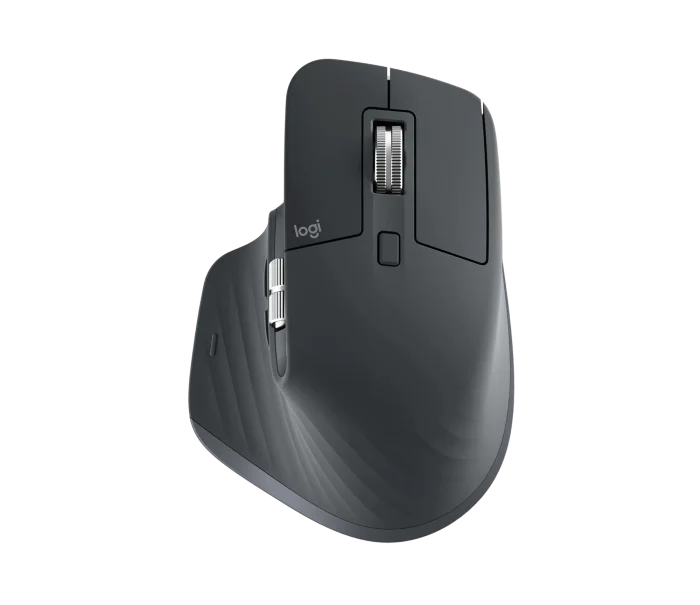 Logitech MX Master 3S Performance Wireless Mouse | 8000 DPI | RF Wireless + Bluetooth | 7 Buttons | Right-Hand - New - Image 2