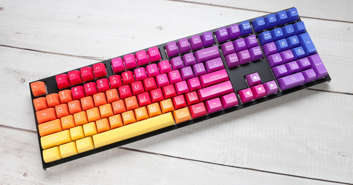 5240_629005d1f1d43_108-Key-ABS-Doubleshot-SA-Keycap-Set-Afterglow Ducky Afterglow SA ABS Keycap | SA Profile | ABS Material | Afterglow Design | Single Keycap - New - Image 1