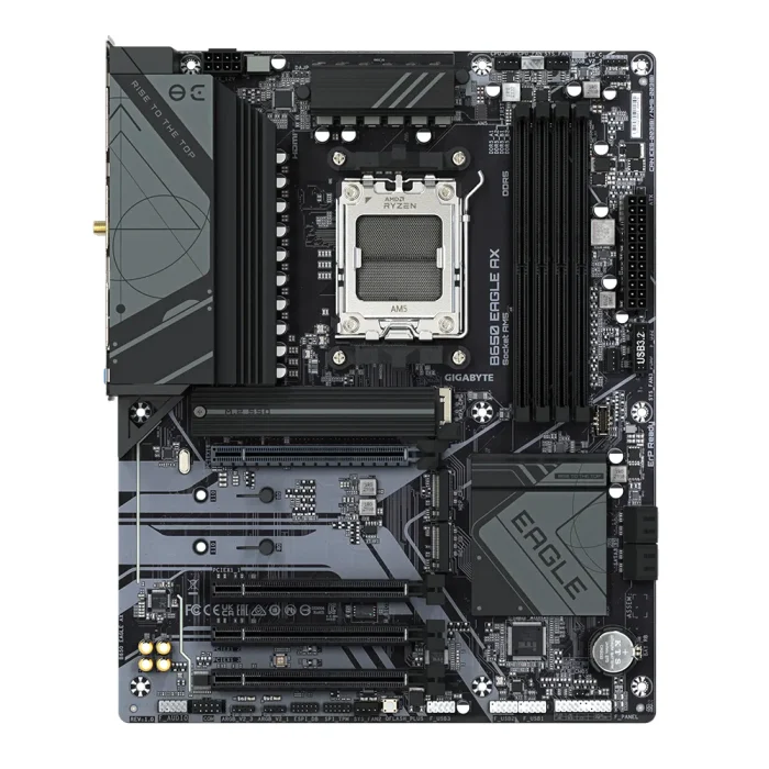 GIGABYTE B650 EAGLE AX | AMD AM5 Socket | DDR5 Up to 7600MHz | Wi-Fi 6E | PCIe 5.0 M.2 - New - Image 4
