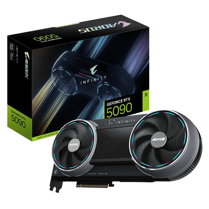 GIGABYTE AORUS RTX 5090 Infinity | 32GB GDDR7 | 512-Bit Memory Bus | 2730MHz Core Clock | PCI-E 5.0 - New - Image 4
