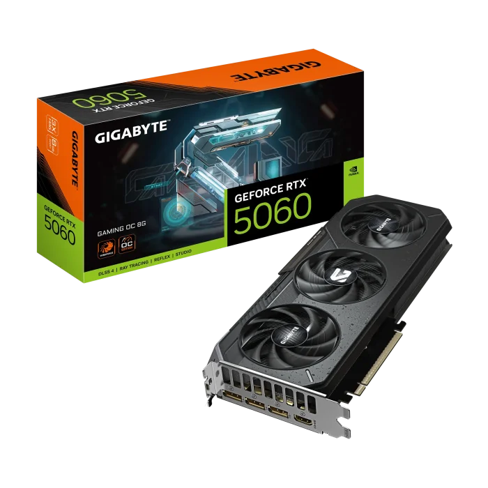 GIGABYTE GeForce RTX 5060 Gaming OC | 8GB GDDR7 | 128-Bit Memory Bus | PCI-E 5.0 | 2595 MHz Core Clock - New - Image 5