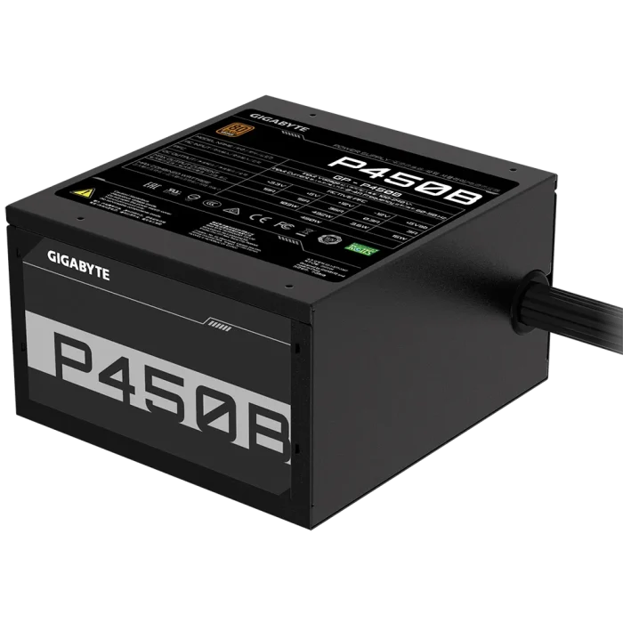 Gigabyte P450B | 450W Power Supply | 80 PLUS Bronze | ATX Form Factor | 12cm Fan - New - Image 4