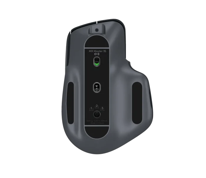 Logitech MX Master 3S Performance Wireless Mouse | 8000 DPI | RF Wireless + Bluetooth | 7 Buttons | Right-Hand - New - Image 3