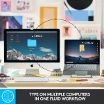 Logitech MX Keys Mini | Wireless Illuminated | Bluetooth + RF | QWERTY Mini Layout - New - Image 3