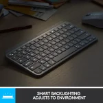 Logitech MX Keys Mini | Wireless Illuminated | Bluetooth + RF | QWERTY Mini Layout - New - Image 5