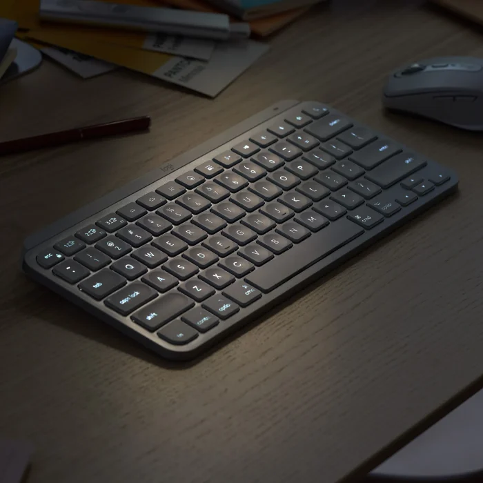 Logitech MX Keys Mini | Wireless Illuminated | Bluetooth + RF | QWERTY Mini Layout - New - Image 9