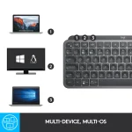 Logitech MX Keys Mini | Wireless Illuminated | Bluetooth + RF | QWERTY Mini Layout - New - Image 13