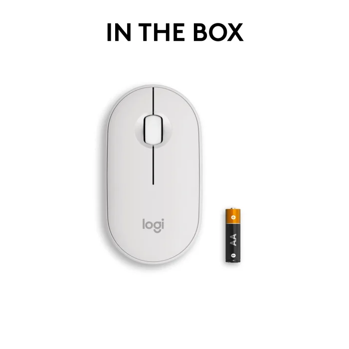 Logitech Pebble Mouse 2 M350s | Wireless & Bluetooth | 4000 DPI | Ambidextrous | Silent Click - New - Image 10