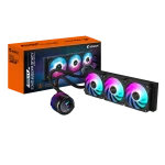 GIGABYTE AORUS WATERFORCE X II 360 | 360mm AIO Liquid Cooler | 3x120mm ARGB Fans | Full-Color LCD | Intel & AMD Compatible - New - Image 3