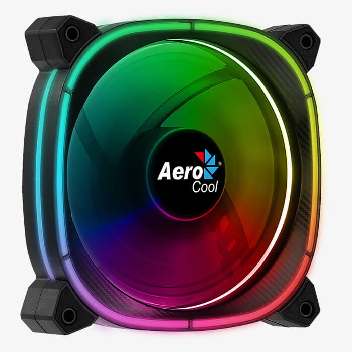 Astro12-Infographic700x700-01 Aerocool Astro 12 ARGB Fan | 120mm | ARGB Lighting | PWM Control | Black - New - Image 1