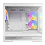Antec C2M ARGB Compact Micro-ATX Gaming Chassis - White - Image 5