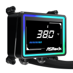 ASRock Challenger 360 Digital AIO Liquid Cooler - Black - Image 3