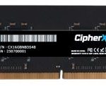 8GB CipherX Professional Series, DDR5 (4800Mhz) SODIMM CL40, Notebook Memory Module (Lifetime Warranty)