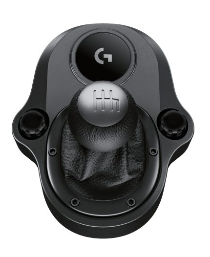 Logitech Driving Force Shifter | 6+1 H-Pattern | Sequential Mode | G-Series Compatible | Leather Grip - New