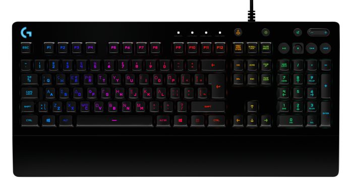 Logitech G213 Prodigy | Wired USB | RGB Backlighting | Membrane Gaming Keyboard - New - Image 1