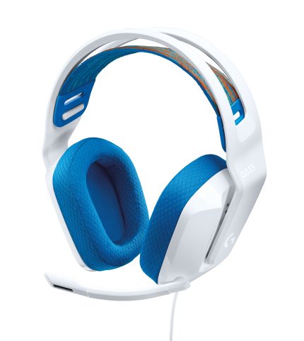 Logitech G335 | Wired Gaming Headset | 3.5mm Jack | Flip-to-Mute Mic | Lightweight Design - New